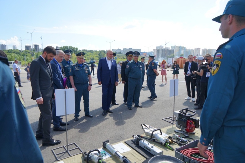 В Кемеровской области прошли торжественные мероприятия к 100-летию горноспасательной службы России