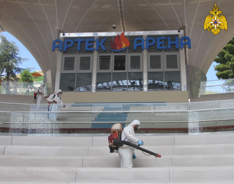 Сотрудники МЧС России подготовили «Артек» к началу оздоровительной компании