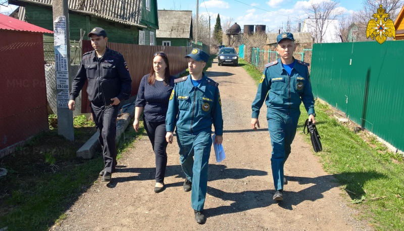 МЧС России напоминает дачникам о правилах безопасности