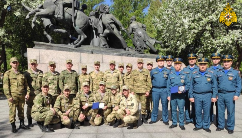 Команда МЧС России приняла участие в конкурсе «Уверенный прием»