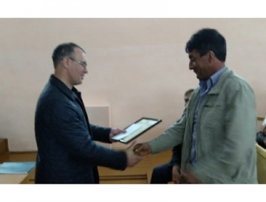 В Куйбышевском районе наградили сельских старост