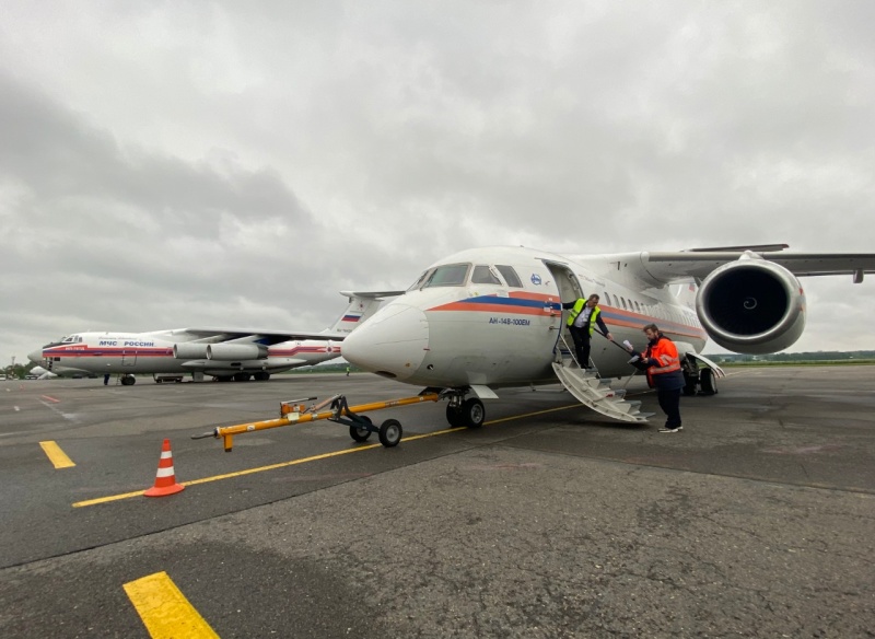 Авиацией МЧС России из Сектора Газа в Россию доставлено 112 человек