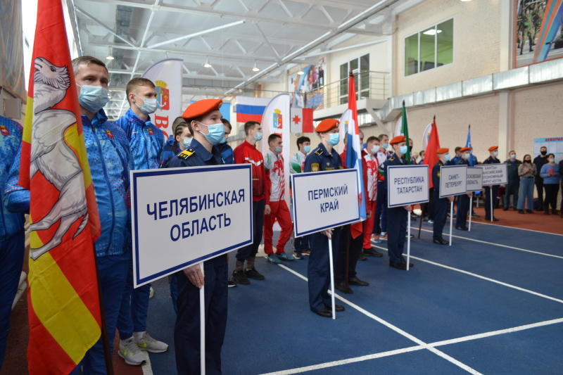 В Удмуртии состоялась церемония открытия Всероссийских соревнований по пожарно-спасательному спорту