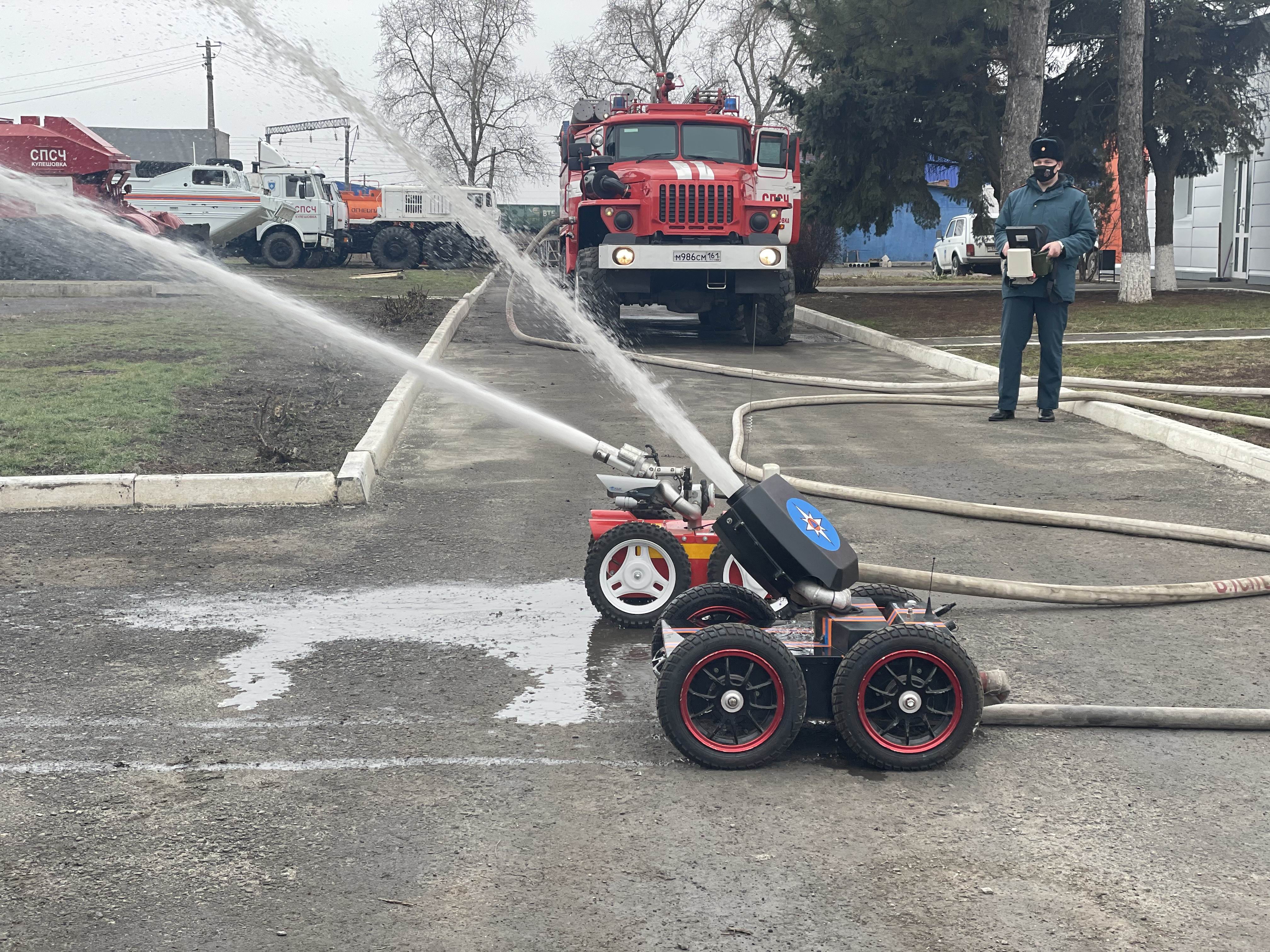 Роботы в помощь спасателям