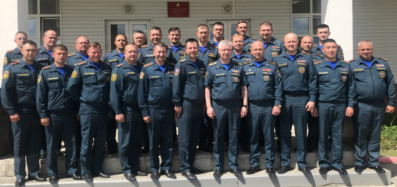 Сборы руководителей спасательных воинских формирований  МЧС России проходят в Подмосковье