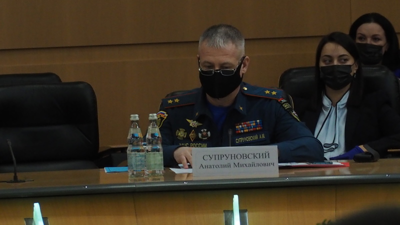 Анатолий Супруновский принял участие в заседании КЧС по вопросам дополнительных мер по обеспечению пожарной безопасности