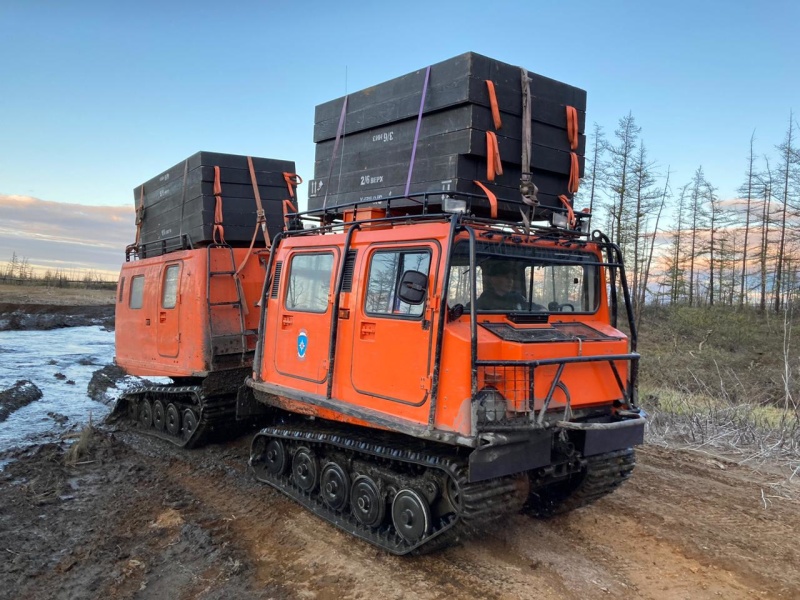 Спасатели Дудинского АПСО МЧС России прибыли на место ЧС в Норильске