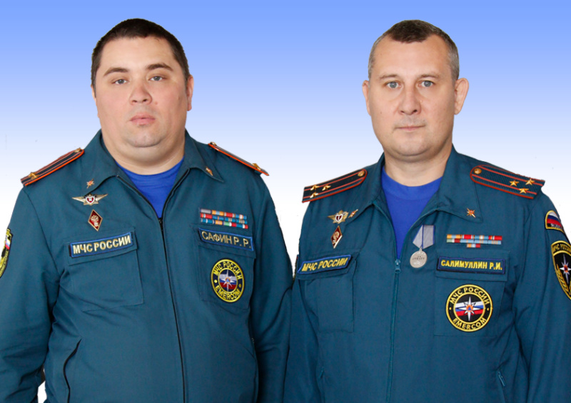 Двое сотрудников Главного управления МЧС России  по Республике Татарстан удостоены высоких наград