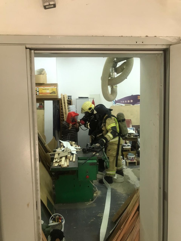 В Государственном театре кукол Республики Дагестан прошли пожарно-тактические учения