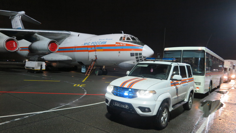 МЧС России увеличивает группировку в Нагорном Карабахе
