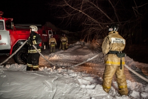 В морозы риск пожаров увеличивается