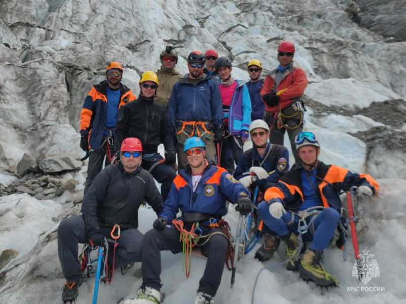 В Северной Осетии проходят сборы спасателей по Альпинистской подготовке