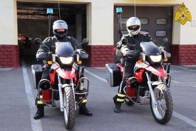 Мотогруппы МЧС России несут боевое дежурство в 31 регионе страны