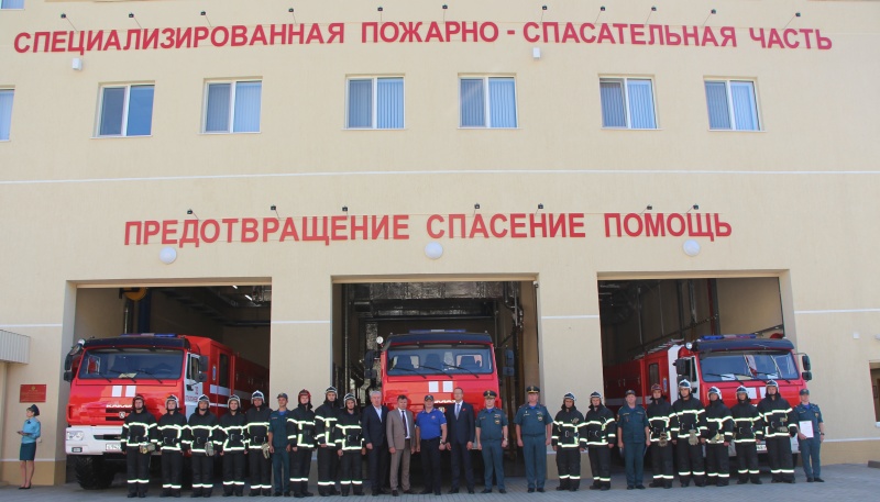Новая пожарная часть открыта на территории Ялты для защиты туристического кластера от ЧС