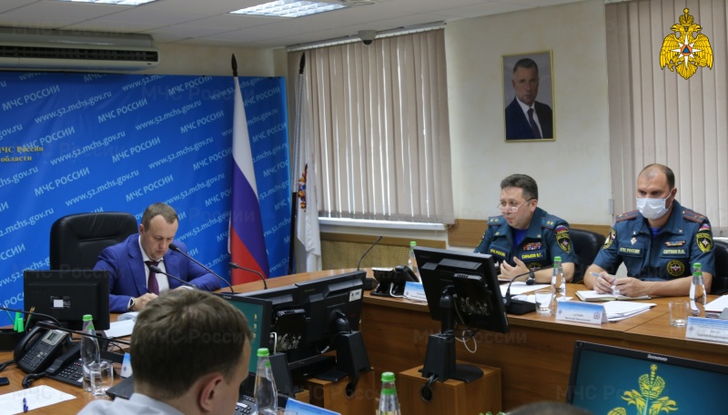 Заместитель главы МЧС России Виктор Ничипорчук посетил с рабочим визитом Нижегородскую область