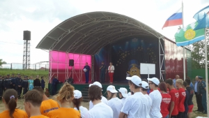 Школьники региона собрались в полевом лагере «Юный спасатель»