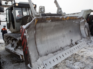 В Сибири во время акции «Безопасный лед» перекрыли въезд к 270 нелегальным ледовым переправам (фото)
