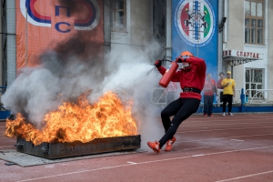 Это было зрелищно! Итоги пожарной эстафеты (фото)