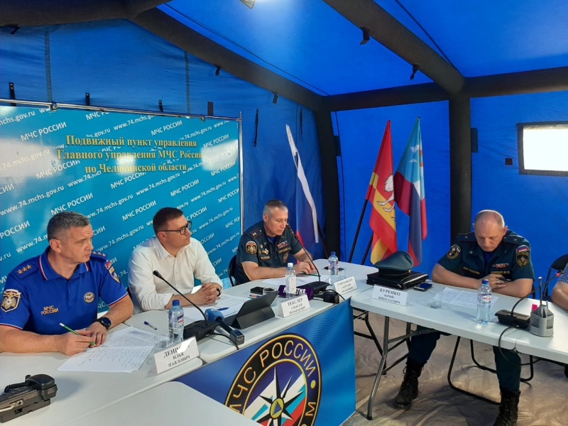 В Челябинской области снята угроза населённым пунктам, ситуация стабилизировалась