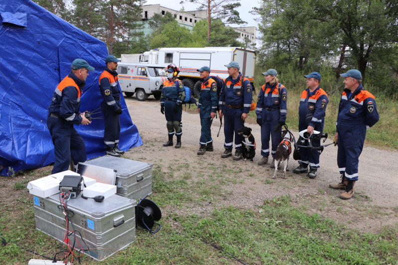 Подготовительные учения по методологии ИНСАРАГ провели спасатели МЧС России в Хабаровском крае