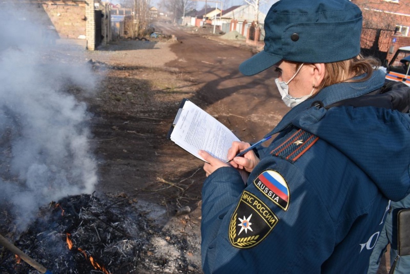 МЧС продолжает проводить профилактические рейды