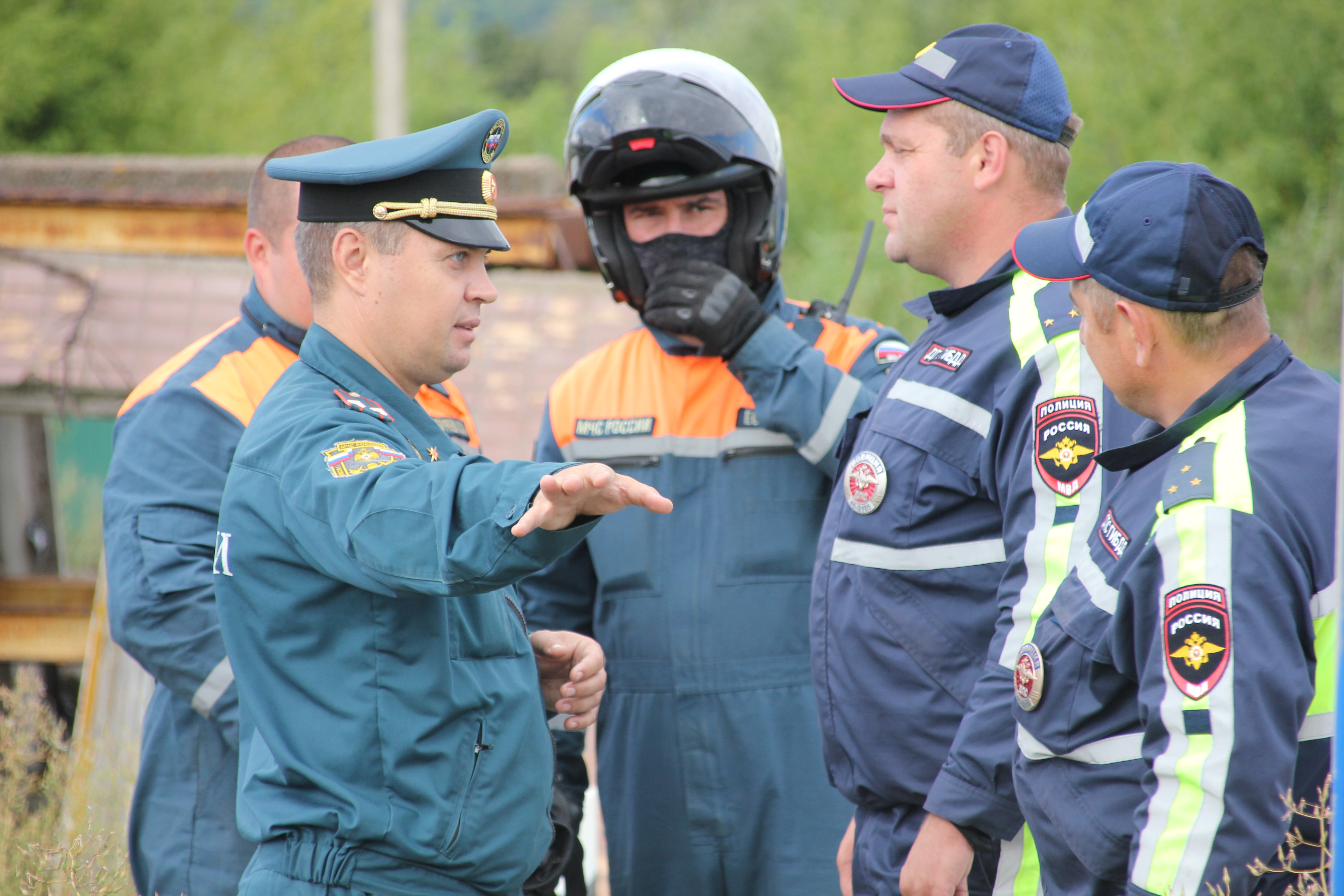 В Курске прошли первые совместные учения  мобильных патрулей оперативных служб