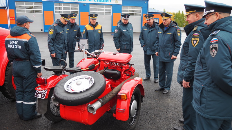 В Челябинске открыли Всероссийский учебно-методический сбор тыловых служб МЧС России