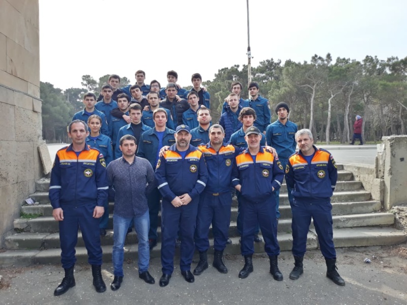 К 30-летию МЧС России: студенты в гостях у спасателей