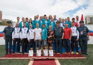 Лучшие в Сибири. В Новосибирске награждены победители межрегионального чемпионата по пожарно-спасательному спорту (фото)