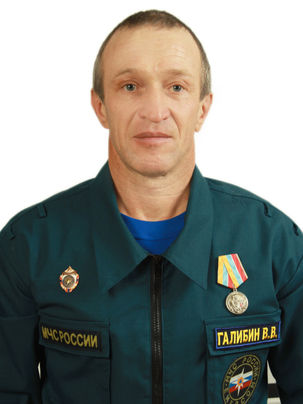 Спасатель Виктор Галибин награжден медалью «За спасение погибавших»