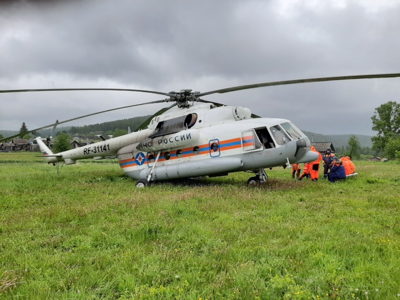 В Красноярском крае продолжается работа по ликвидации паводков в 10 населенных пунктах