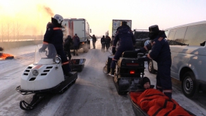 Снежные заторы ликвидированы: на новосибирской трассе завершились масштабные учения (фото, видео)