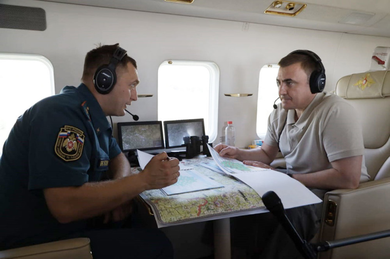 Пожарная безопасность в Тульской области на контроле руководства региона