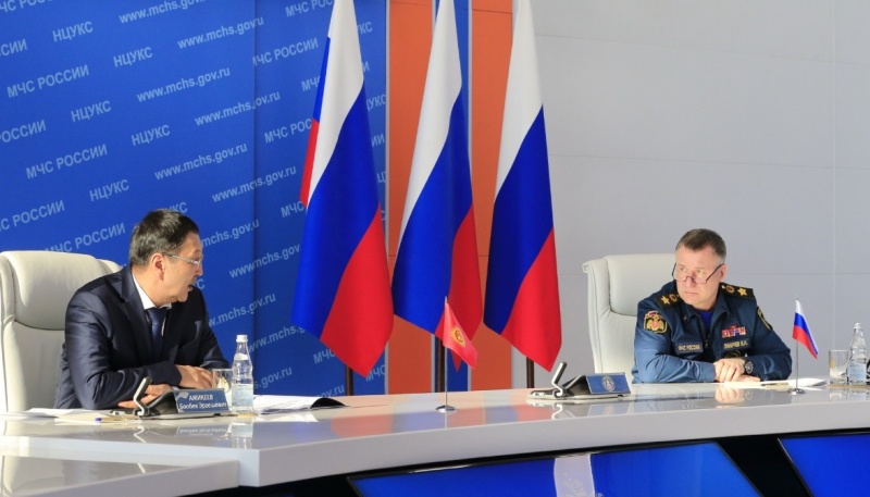 В Москве состоялась рабочая встреча глав чрезвычайных ведомств России и Киргизии