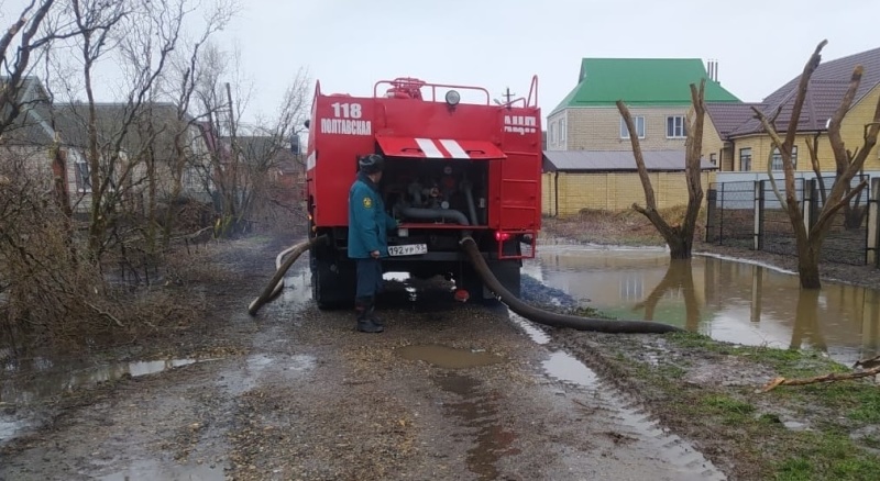 На Кубани полностью освобождено от воды 19 населенных пунктов