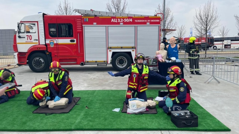 На площадке Комплексной безопасности проходит 45 демонстрационных и спортивных мероприятий