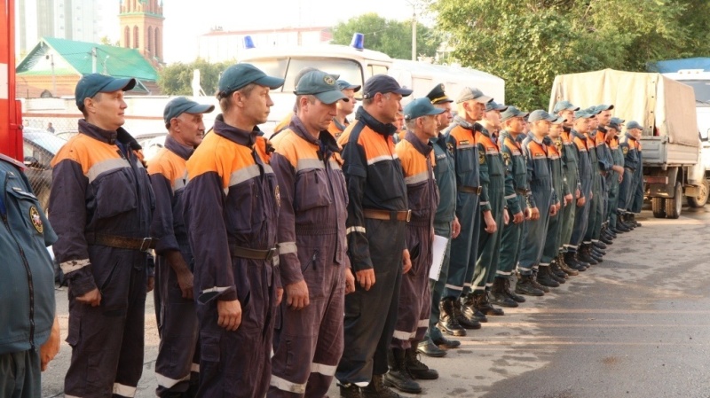 Аэромобильная группировка Главного управления МЧС России по Амурской области прибыла в Белогорск