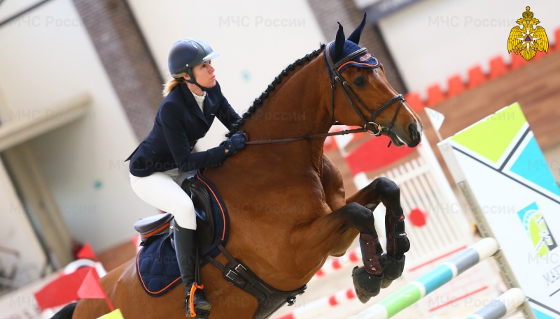 Сотрудница конно-кинологического центра МЧС России поборется за главный приз финала Кубка Победы 2022 года