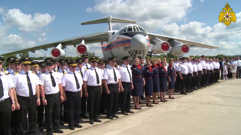 Авиация МЧС отмечает 25-летие образования