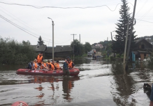 Жители Иркутской области поблагодарили новосибирских спасателей