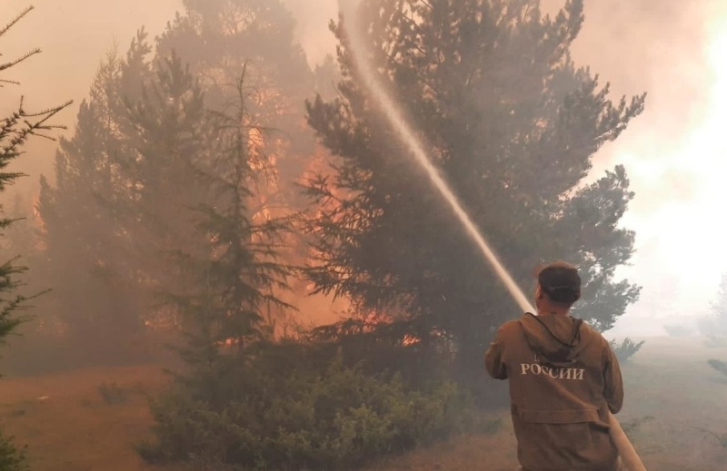 В Якутии за сутки ликвидировали 11 природных пожаров на общей площади свыше 42 тыс. га