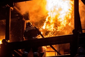 В частном сектора Новосибирска ликвидирован крупный пожар