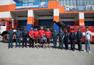 Добровольные пожарные из Эстонии обменялись опытом с коллегами из Новосибирской области (фото, видео, комментарий)
