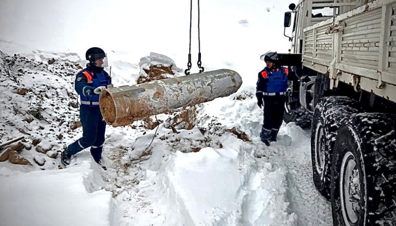 Пиротехники Ногинского спасательного центра МЧС России уничтожили пять авиационных бомб