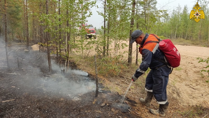 Группировка сил и средств, задействованных на тушении пожаров в Якутии увеличена