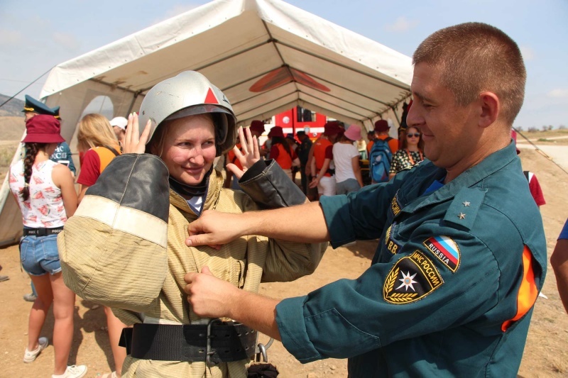 МЧС России и МВД России обеспечили безопасность фестиваля «Таврида-АРТ»