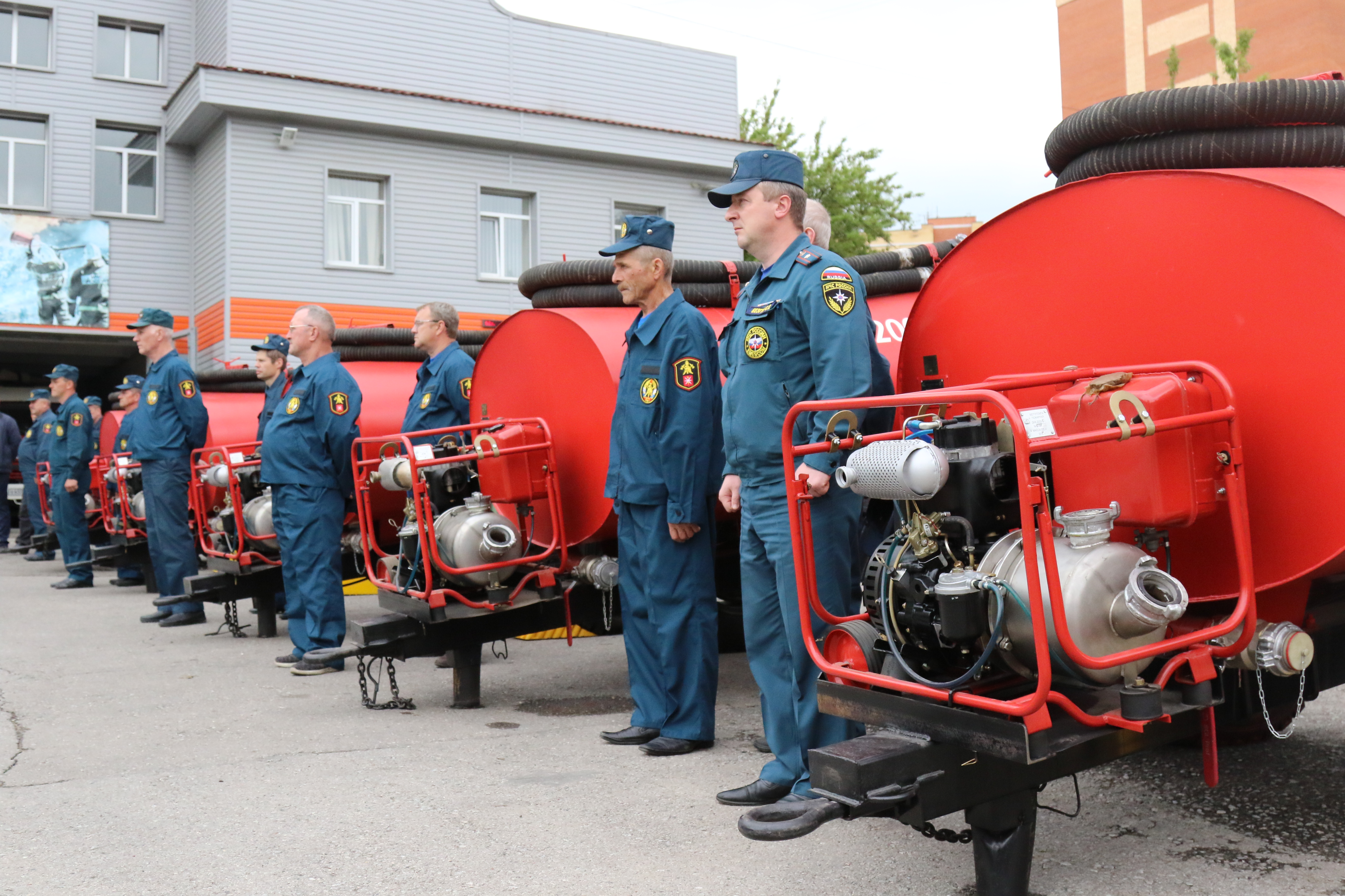 Тульские спасатели совместно со старостами обеспечивает безопасность сельских поселений