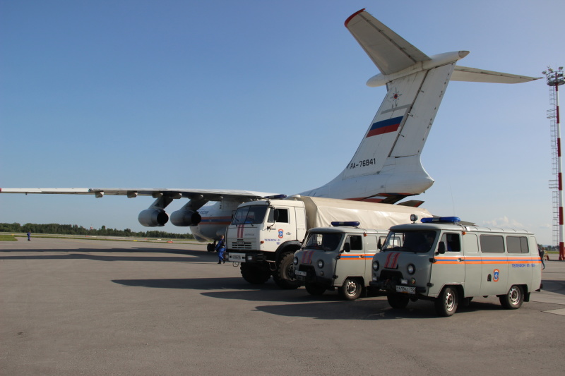 МЧС России наращивает группировку сил и средств в Хабаровском крае для защиты жителей от большой воды