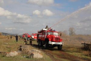 Борьба с природными пожарами - задача общая