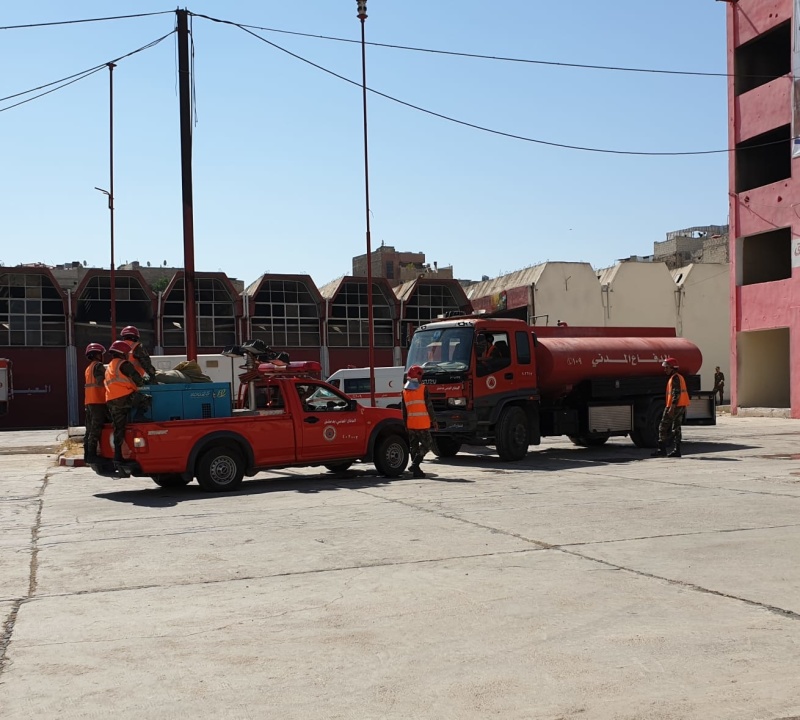 Сотрудники МЧС России совершили рабочую поездку в Сирийскую Арабскую Республику